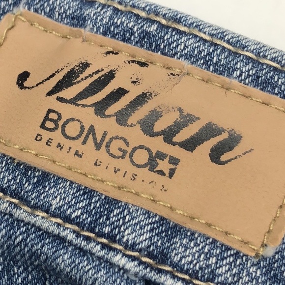 VINTAGE BONGO MILAN FLARE JEANS 11/31x33” 😎 - Picture 5 of 15
